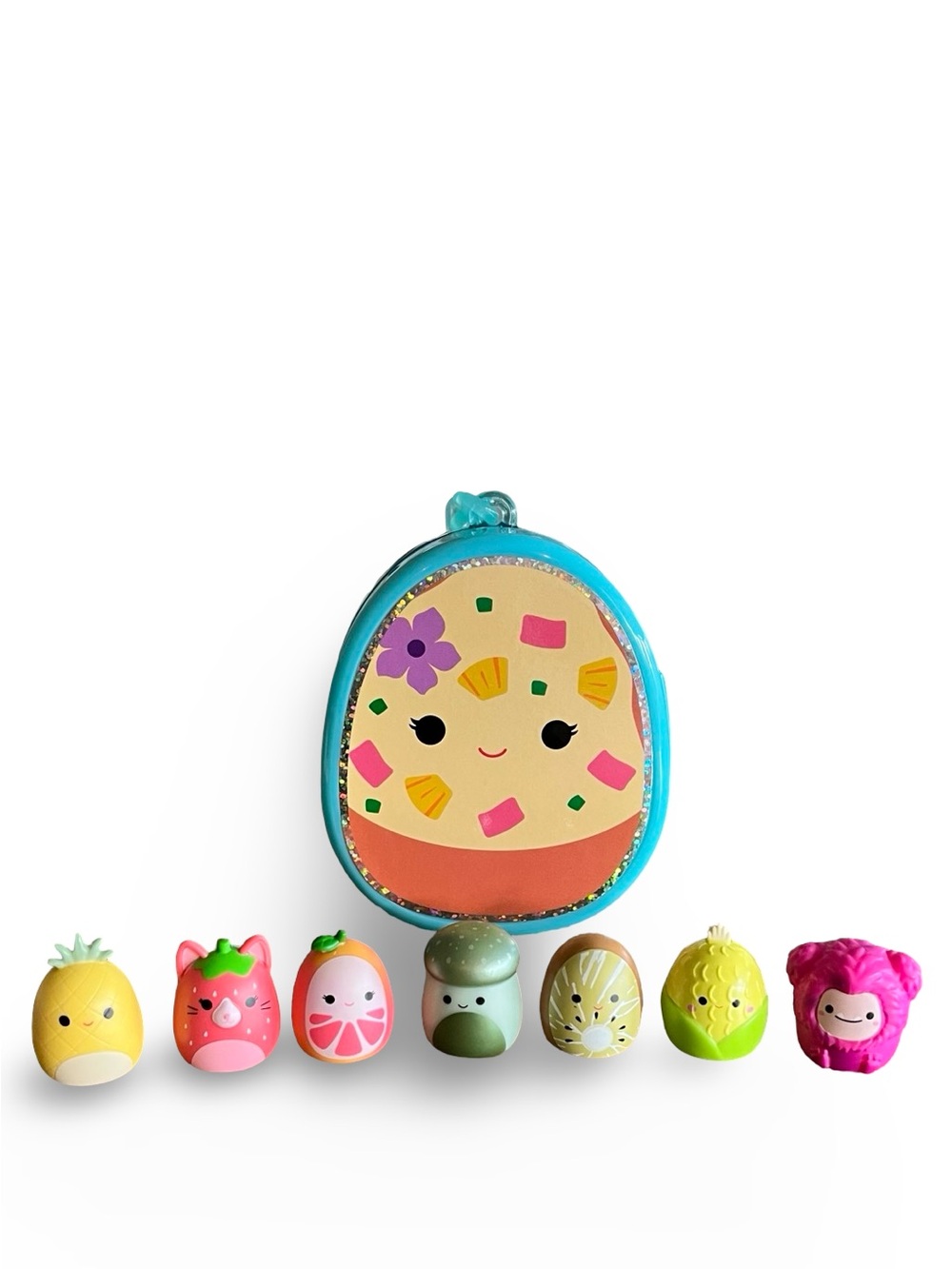 Squish-a-longs by Squishmallow Fruits and Veggies Lot